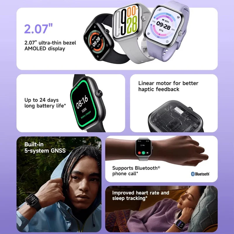 Xiaomi Redmi Watch 5 Globale Version, 2,07" AMOLED