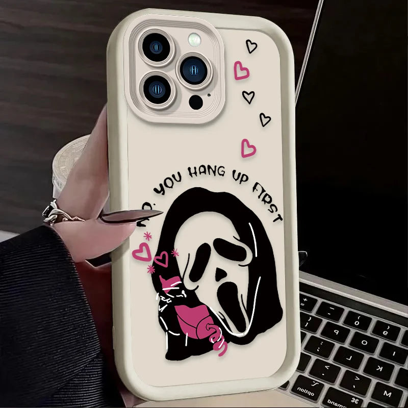 Scream Ghost Call Case for iPhone 16