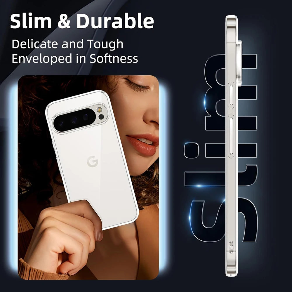 Klare Silikonhülle für Google Pixel