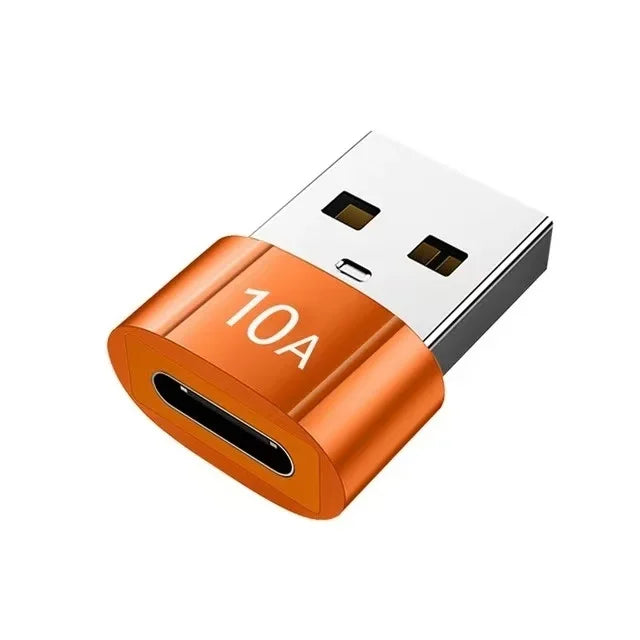 USB-A zu USB-C OTG Adapter 10A/6A