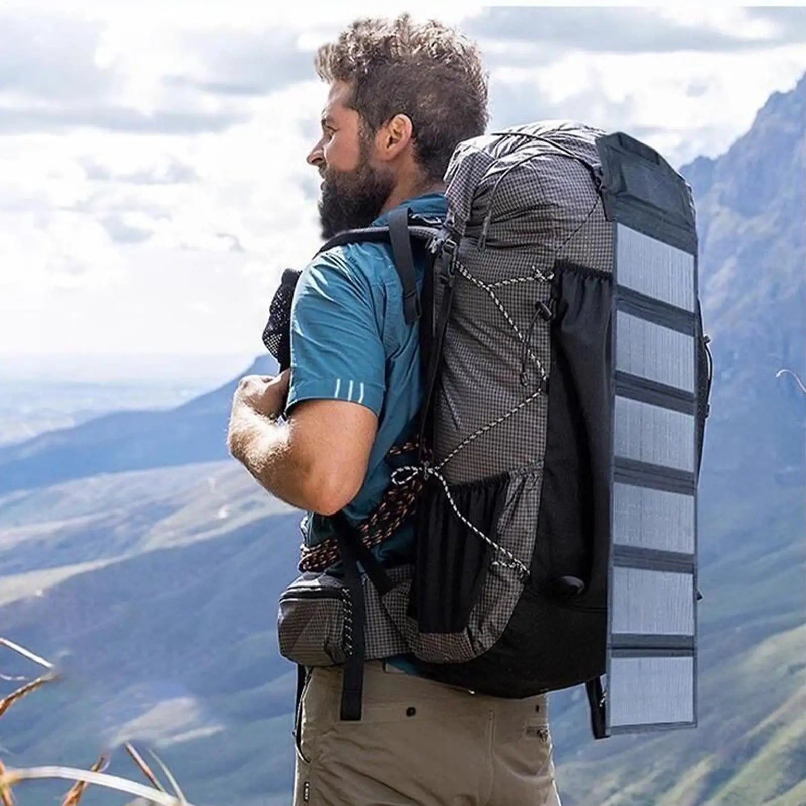120W Faltbares Solar Ladegerät mit Doppel-USB