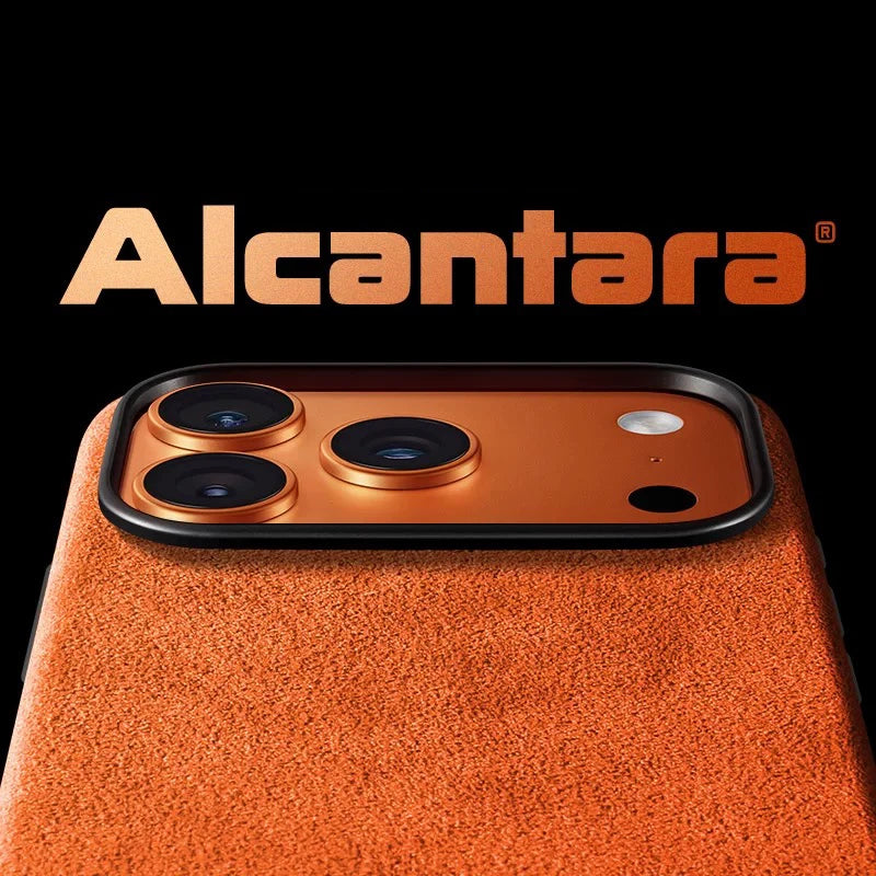 Premium Alcantara MagSafe Hülle für iPhone 17