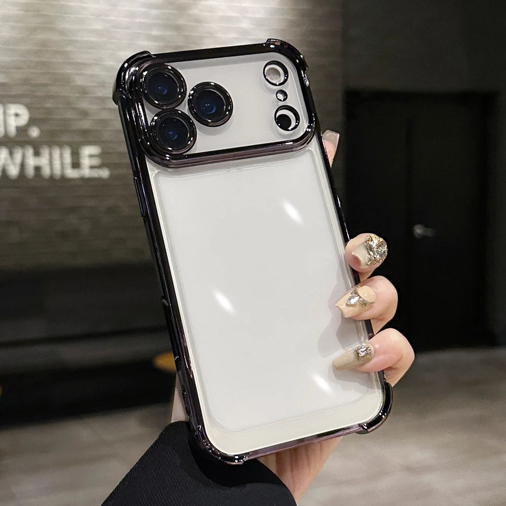 Luxus Transparent Schutzcase für iPhone 17 Pro Max