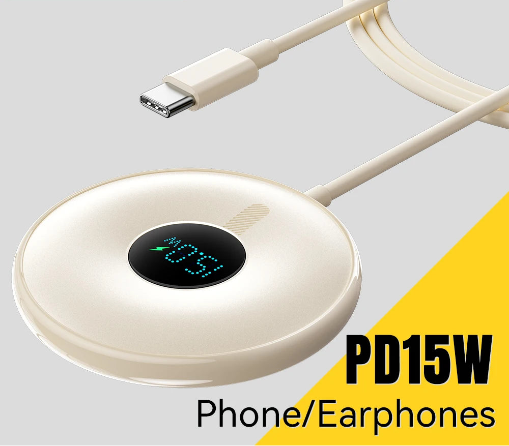 15W Magnetisches Ladepad für iPhone & AirPods