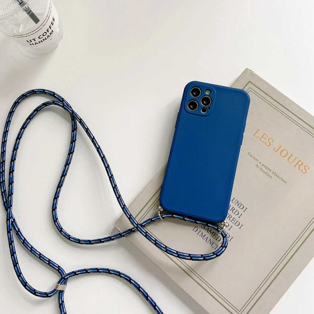 Verstellbare Handyhülle mit Lanyard für Galaxy A-Serie