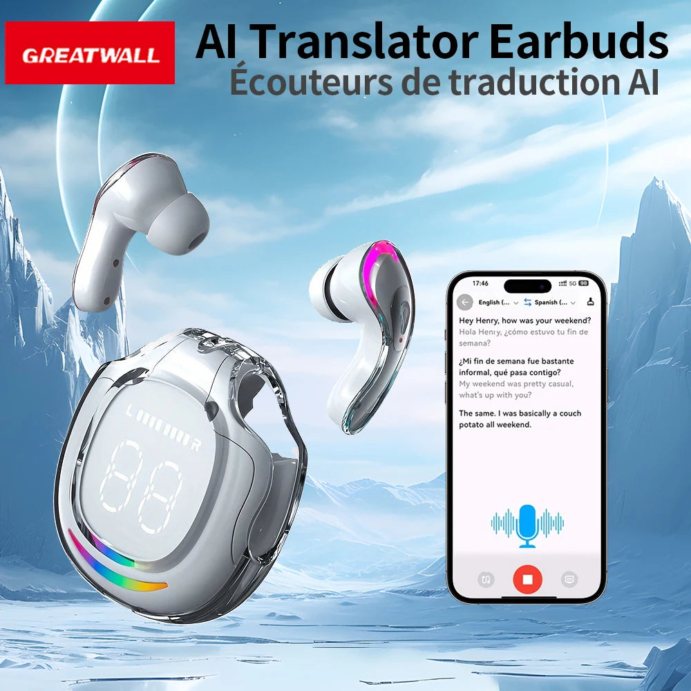 GREATWALL KI-Übersetzer-Ohrhörer