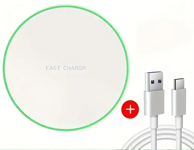 Runder 15W Wireless Ladegerät Ständer für iPhone