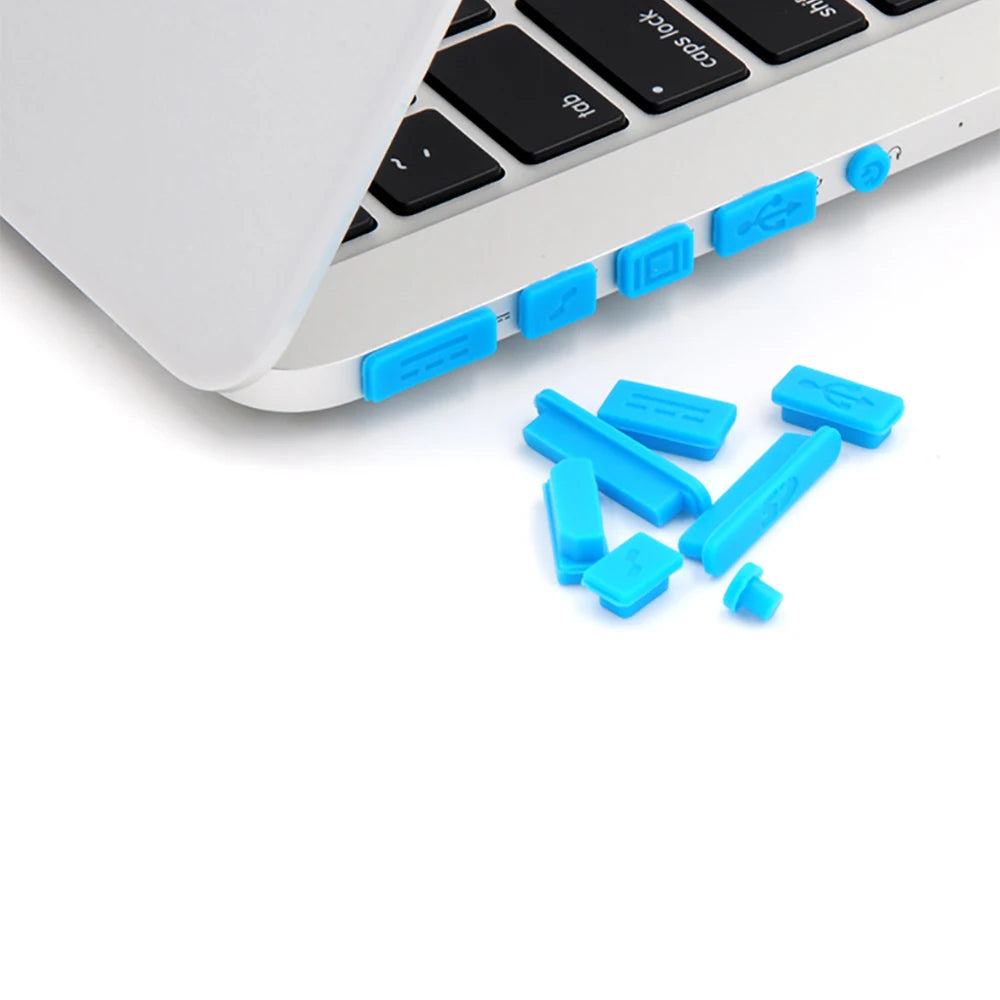 Silikon Staubschutz Set für MacBook