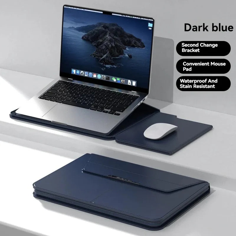 Personalisierte Leder Laptop-Hülle 13–15 Zoll