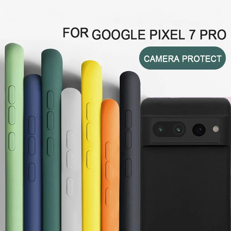Flüssigsilikonhülle für Pixel 8A–10 Pro