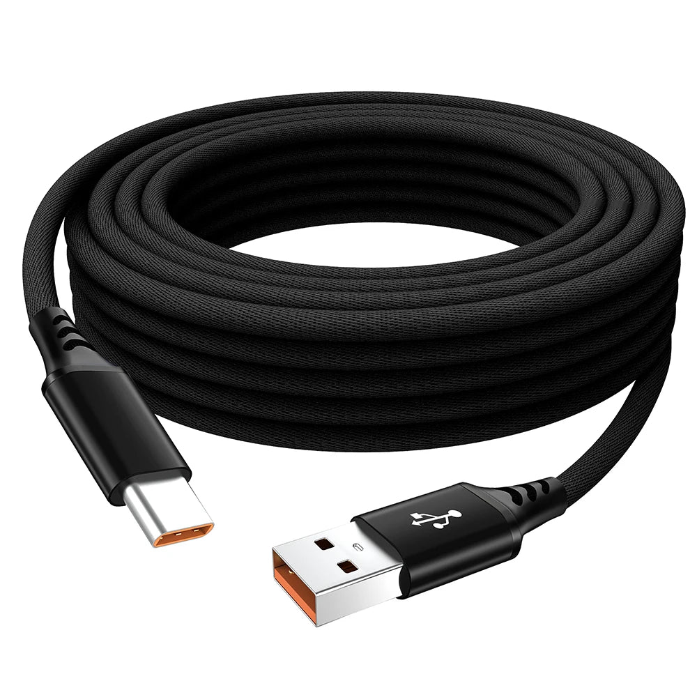USB-C Kabel 5A Schnellladen 3–8 Meter