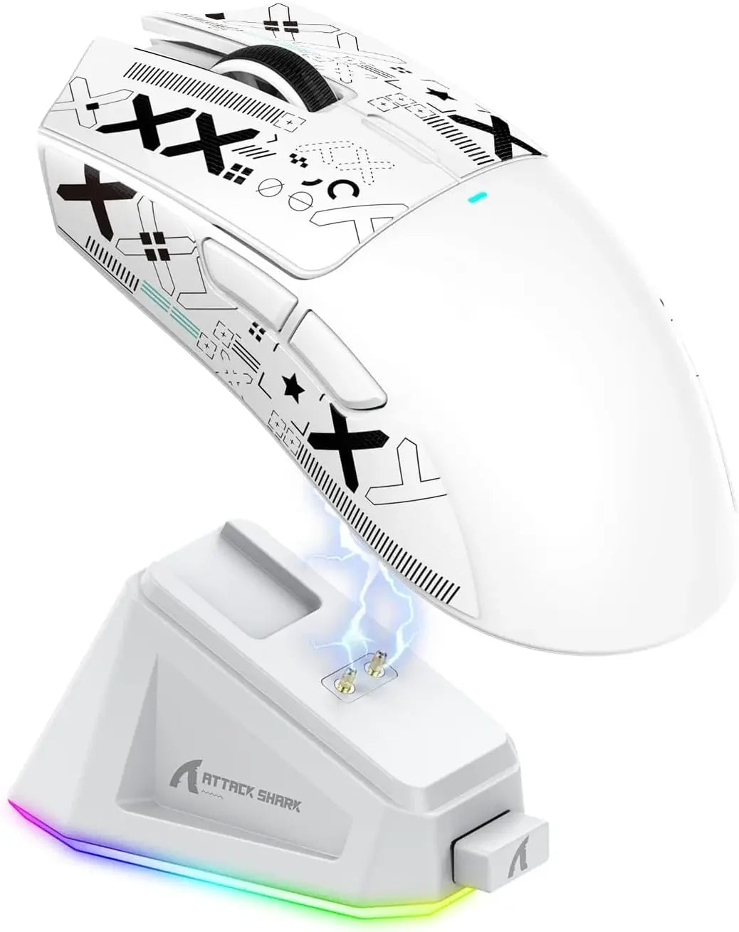 Kabellose Gaming-Maus X11 mit RGB und Bluetooth
