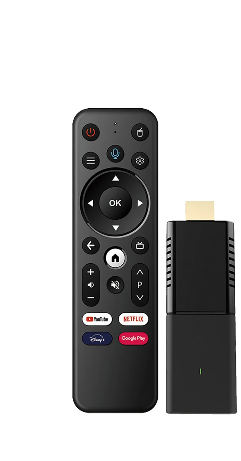Android 10 4K HDR TV Stick with AV1 &amp; Voice Control