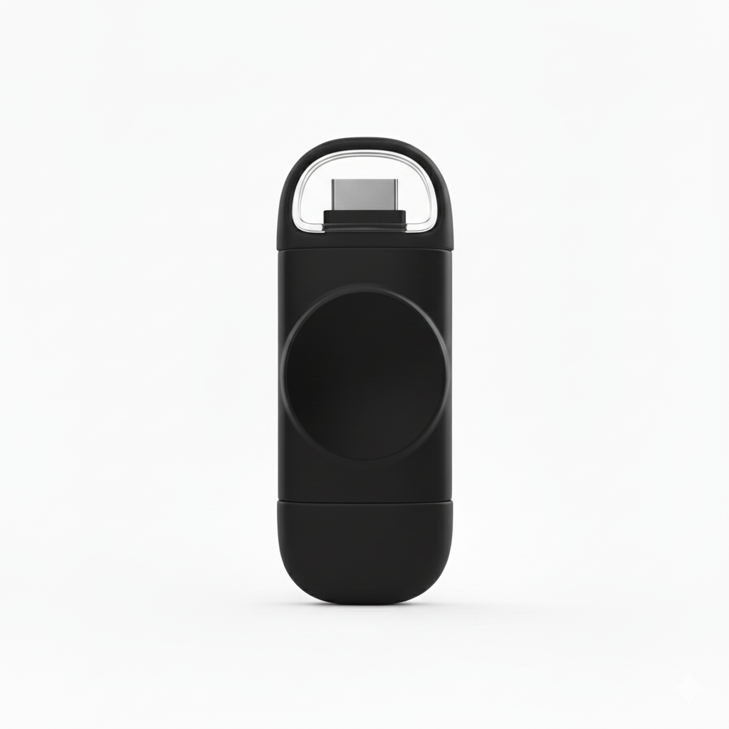 Magnetisches Apple Watch Schnellladegerät Dual-Eingang