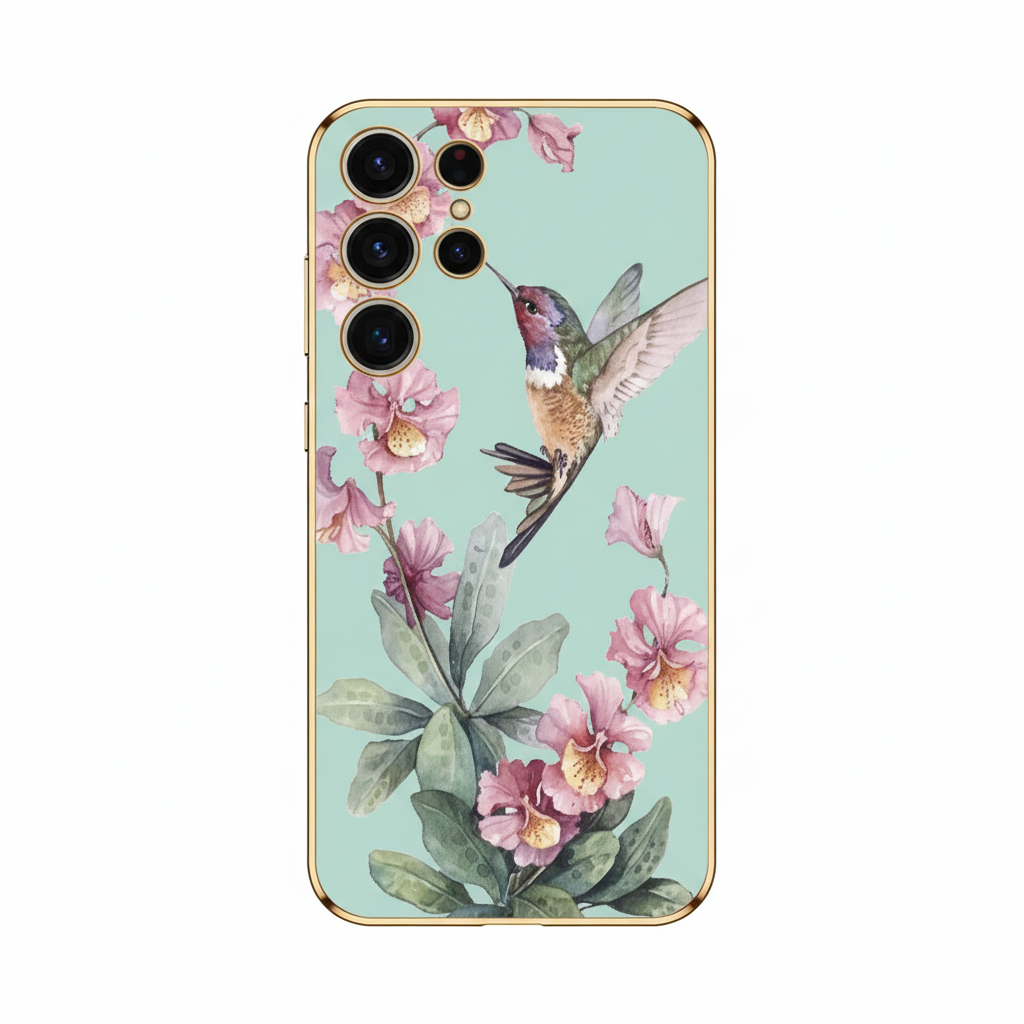 Flower Bird Case for Samsung S25 Ultra 5G