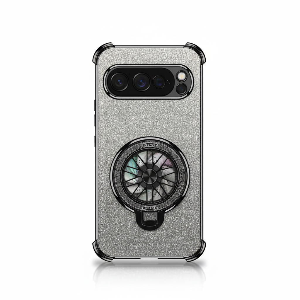 Glitzernde Silikonhülle für Google Pixel 10