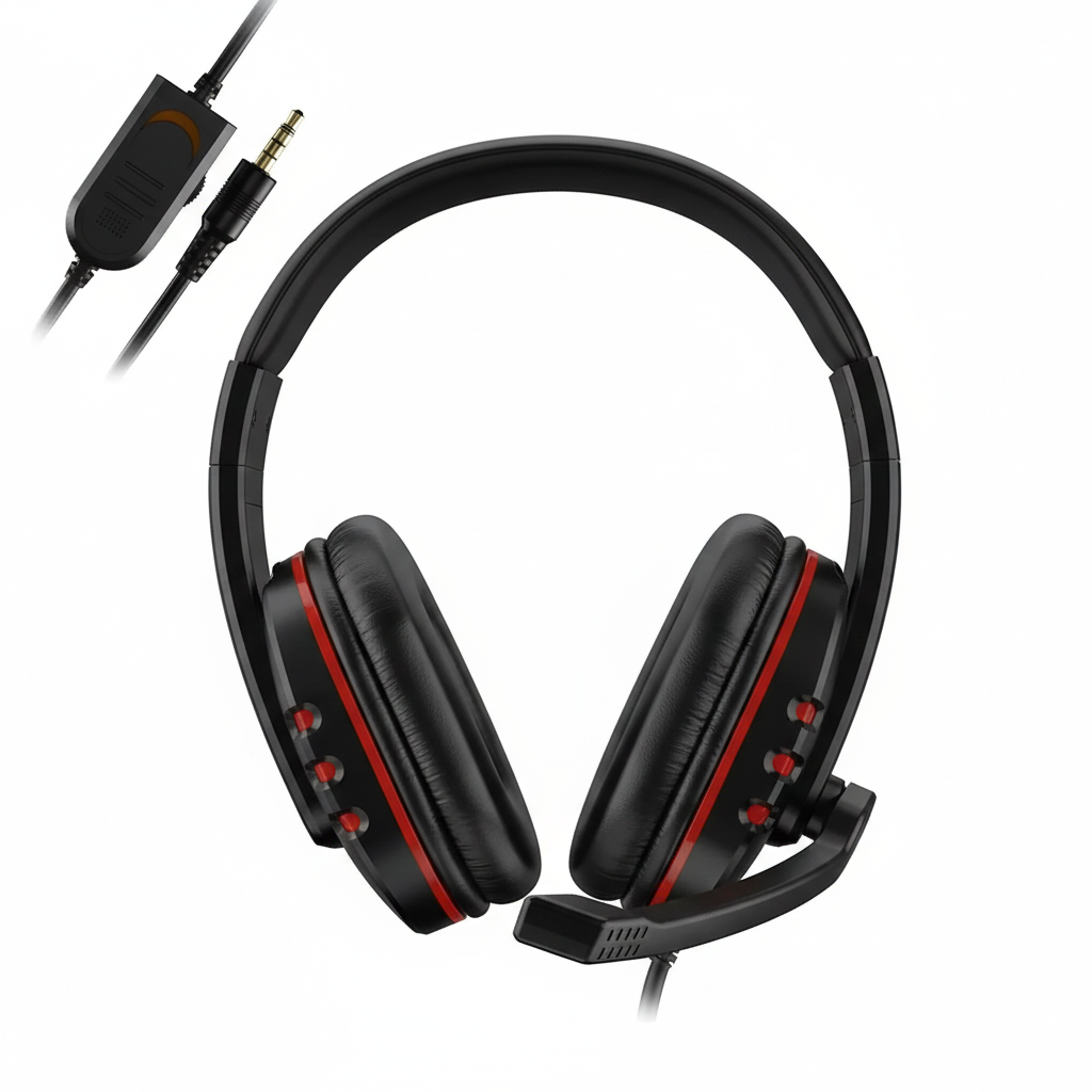 3,5-mm Gaming-Headset mit Mikrofon