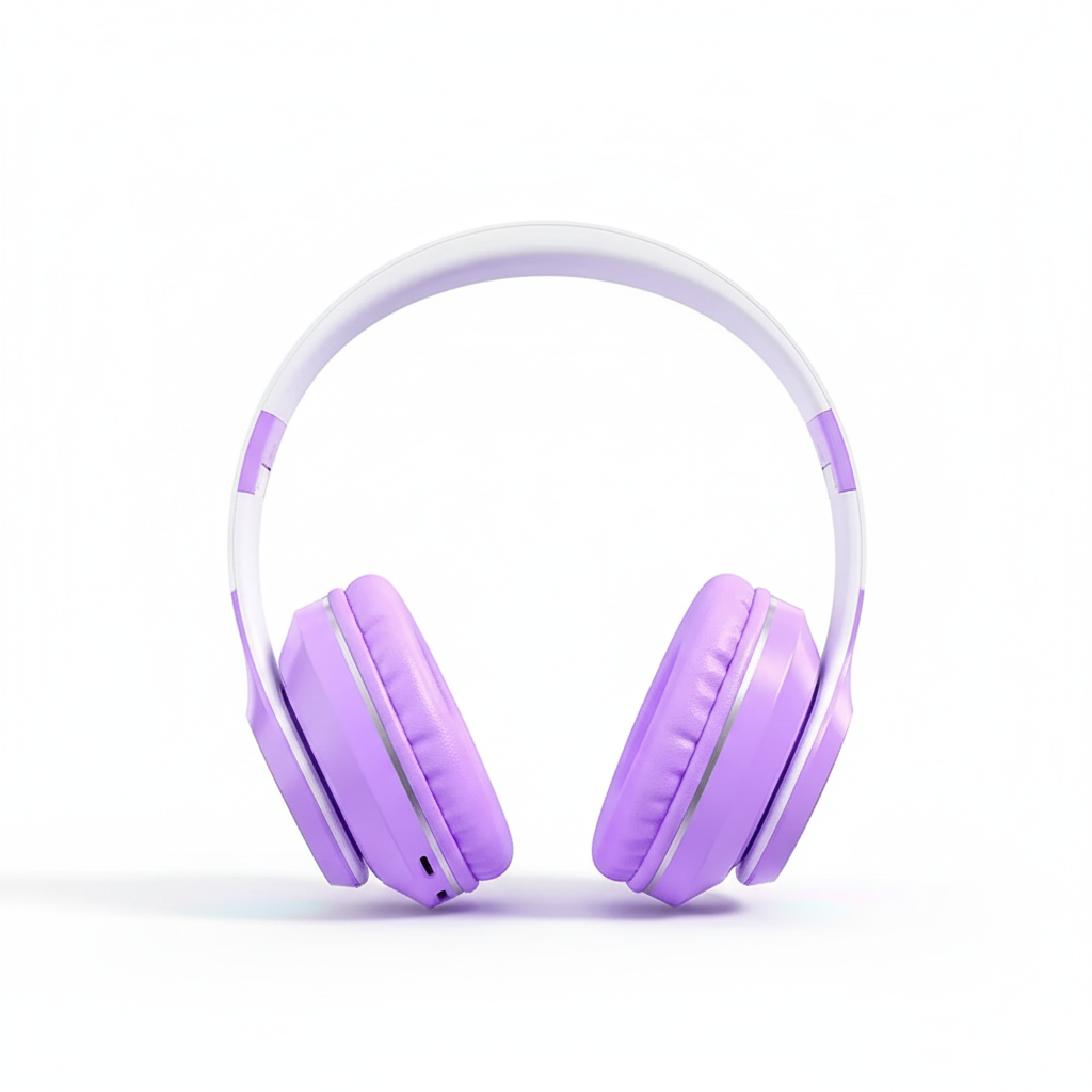 Casque sans fil Bluetooth RGB pour enfants