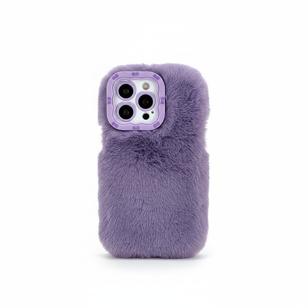 3D Plüsch Hülle für iPhone 17 Stoßfest Winter