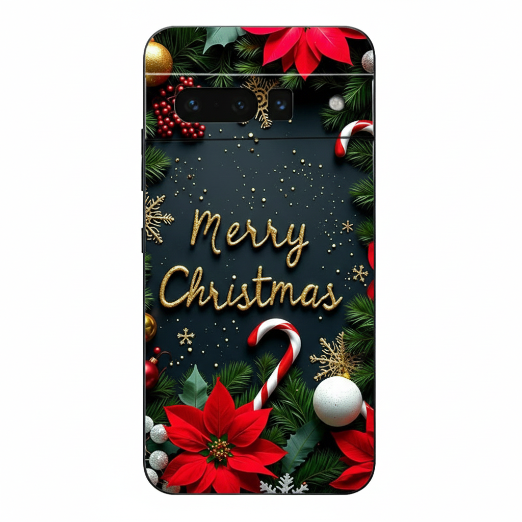 Weihnachts TPU Hülle für Google Pixel 8, 9 & 10