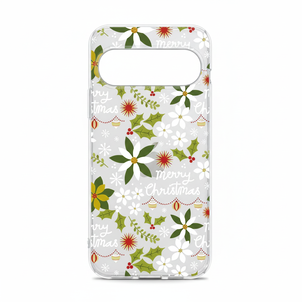 Weiche Weihnachts TPU Hülle für Google Pixel 8 9 und 10 Serie