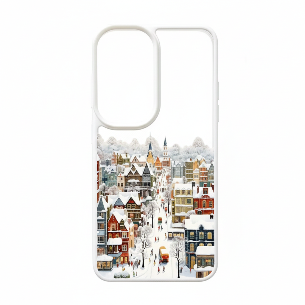 Cute Winter Snow Phone Case for Samsung S25