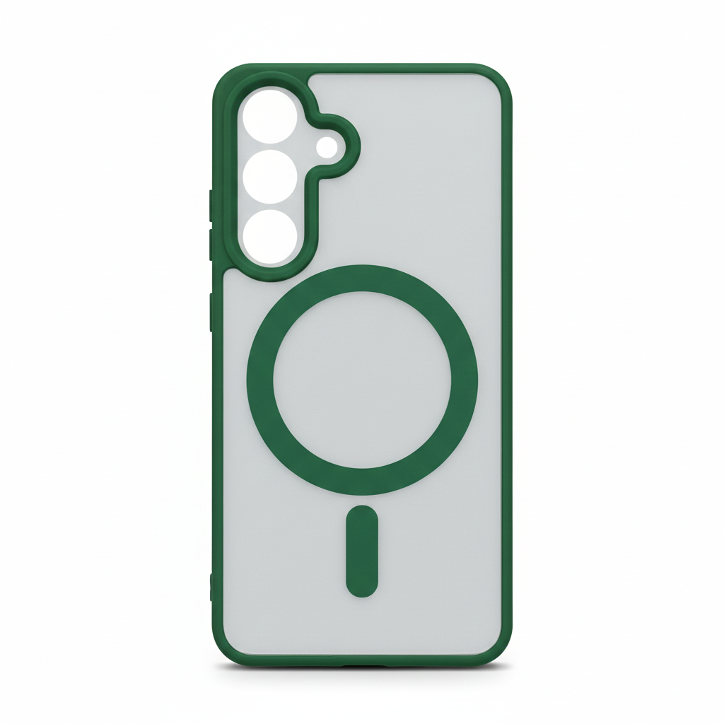 Transparent magnetic hard case for Samsung Galaxy S25 Ultra