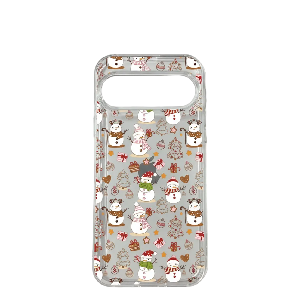 Weiche Weihnachtsmann Silikonhülle für Google Pixel 8 8 Pro 9 9 Pro 10 10 Pro transparent