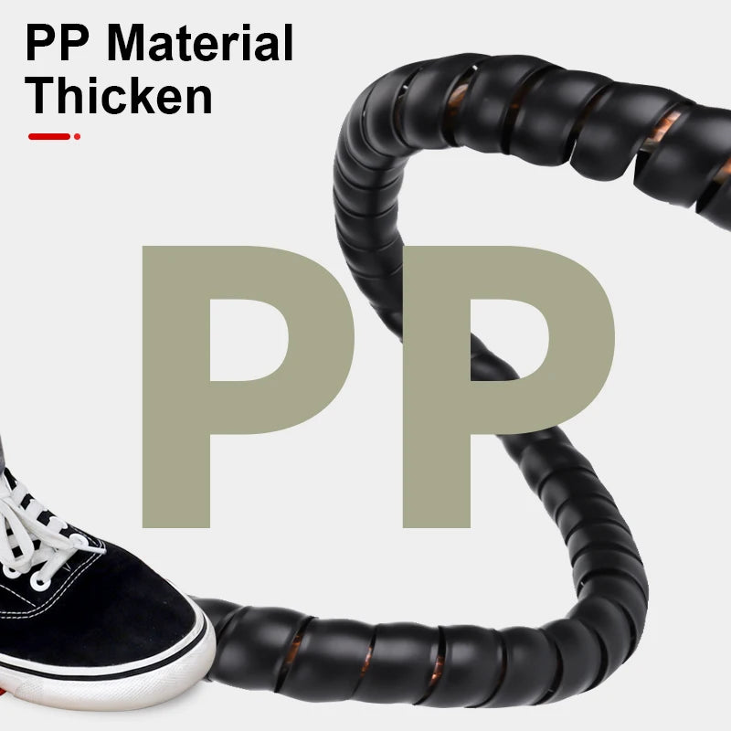 Spiral cable protection 2m wire protection pipe motorcycle office