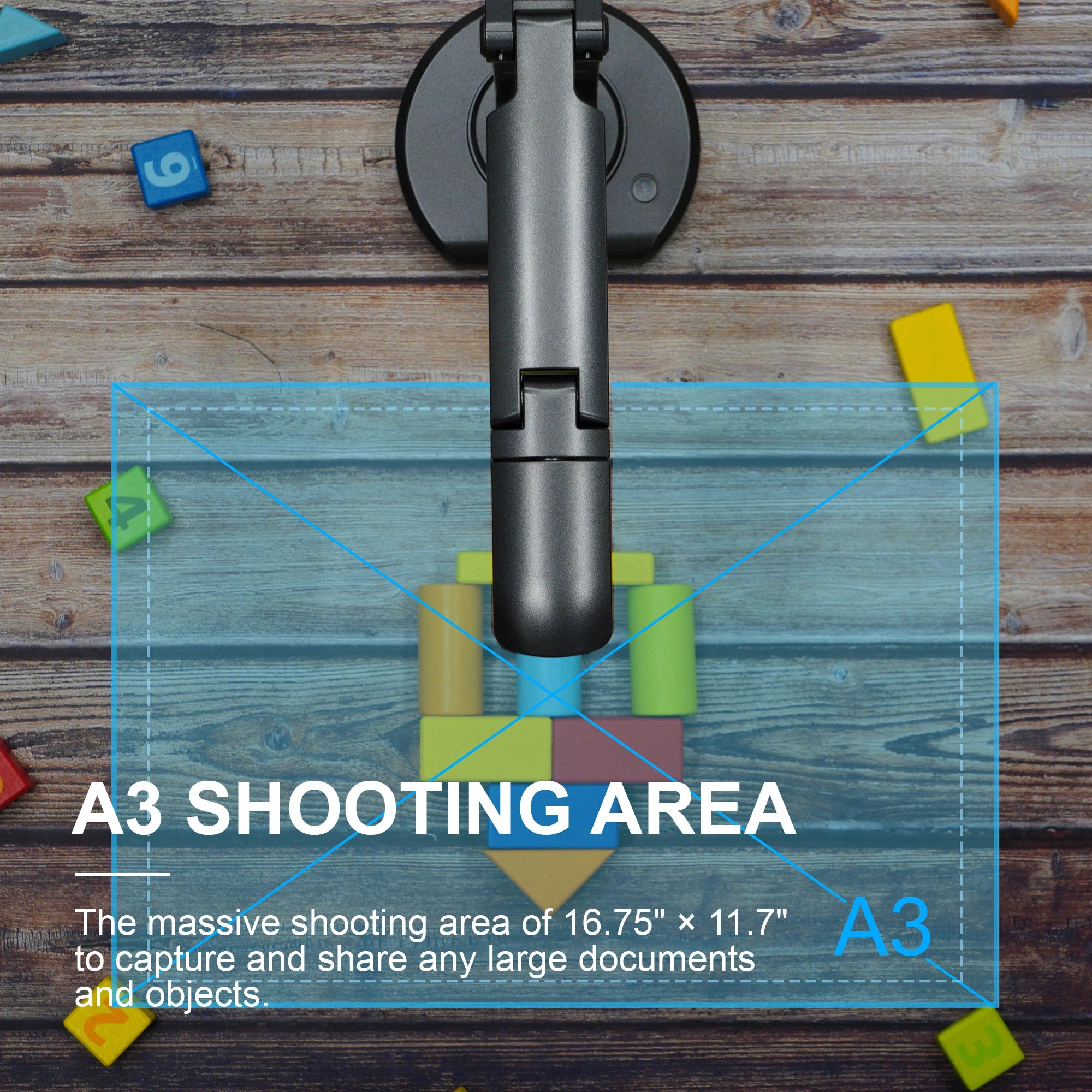 8MP USB Dokumentenkamera V500s A3 Visualizer