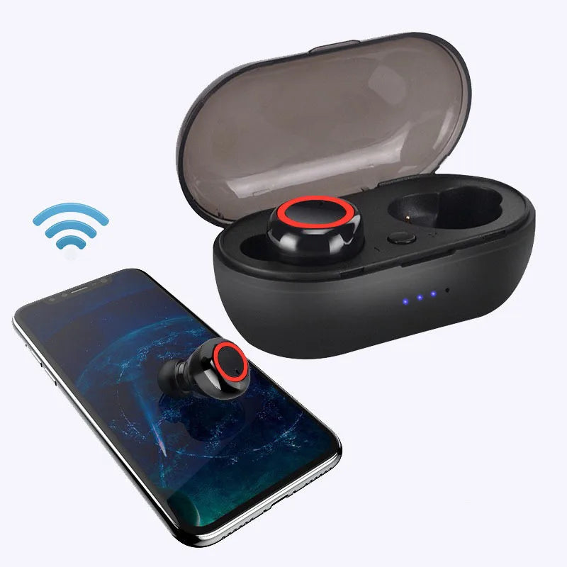Y50 TWS Bluetooth 5.0 Kabellose Stereo-Ohrhörer mit Mikrofon