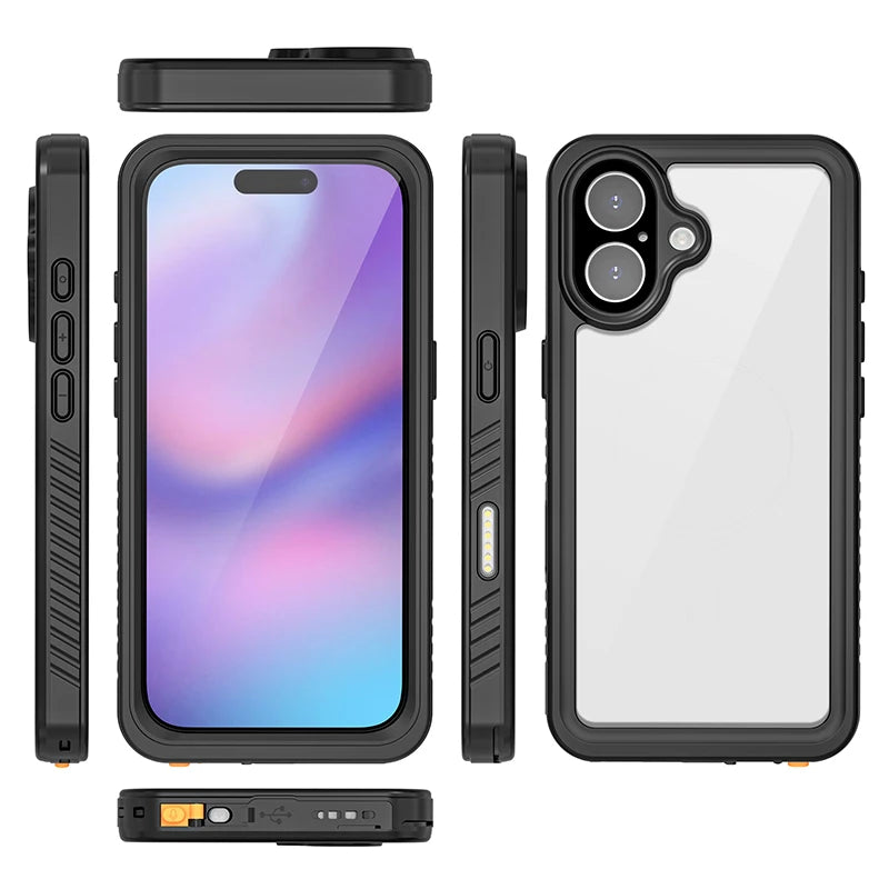 Shellbox wasserdichte Full-Cover Hülle für iPhone 17