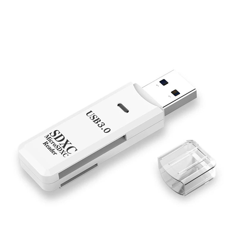 USB 3.0 Kartenleser 2-in-1 SD TF Adapter