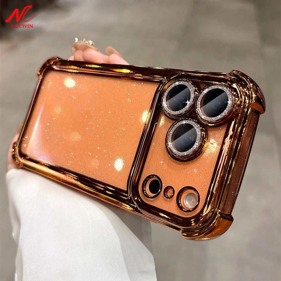 Luxus Glitzer Hülle für iPhone 17 Pro Max TPU