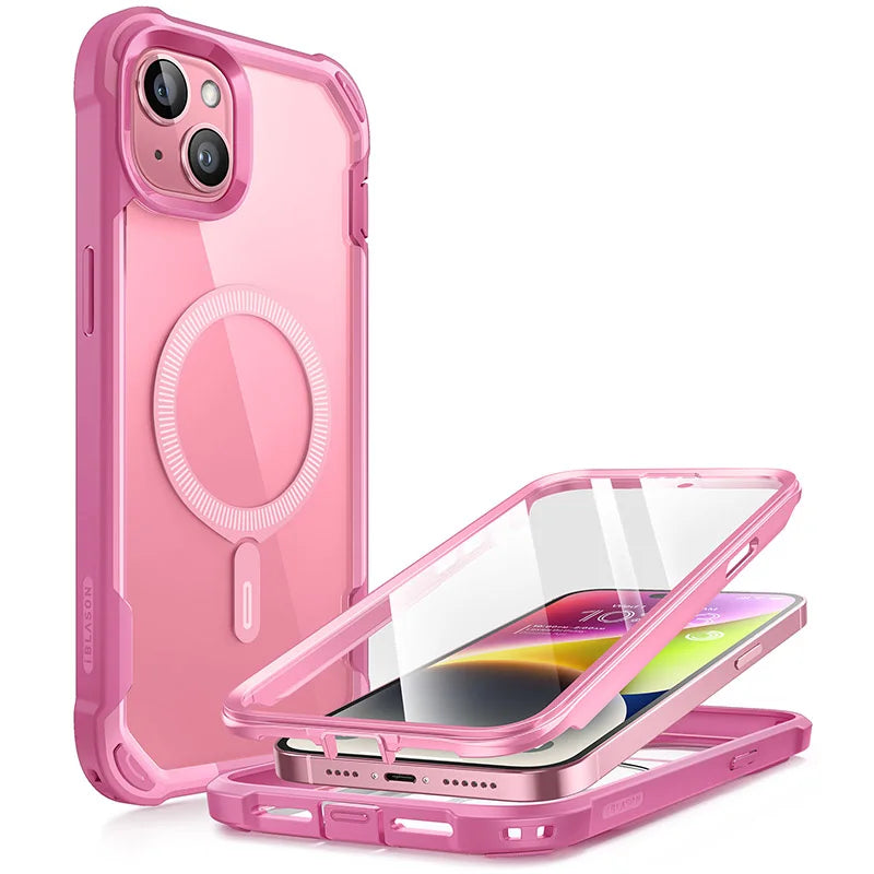 Shockproof case for iPhone 17 with screen protector