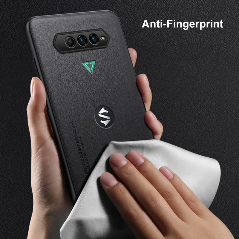 Luxus PU Lederhülle für BlackShark 4 Pro