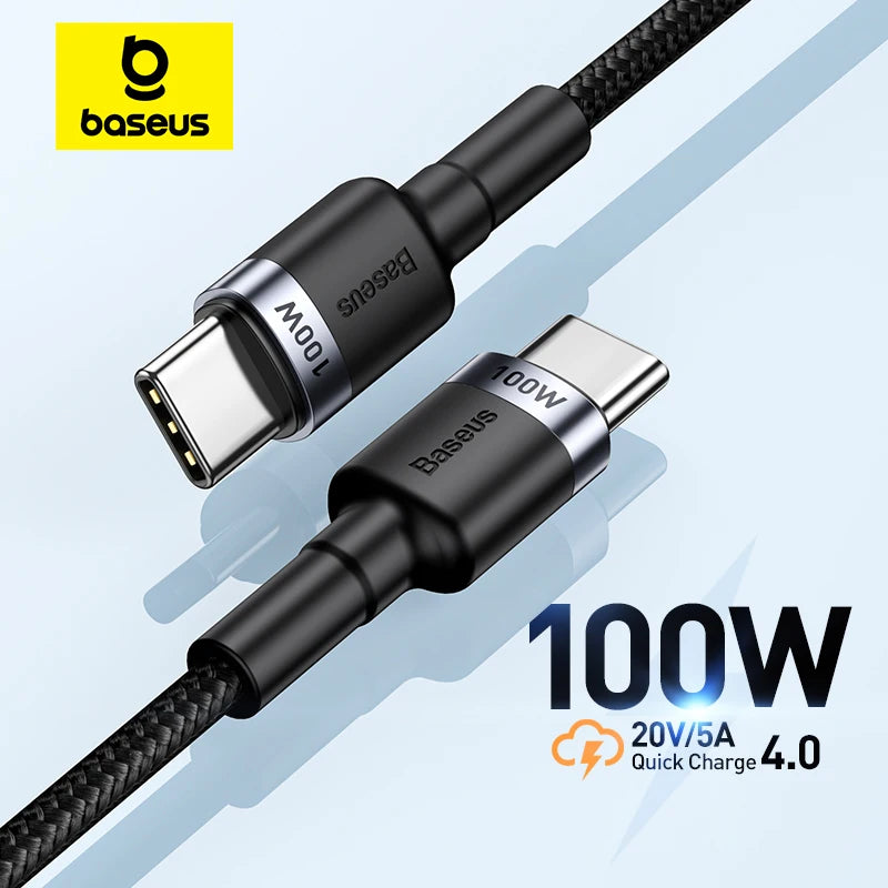 Baseus USB Typ C Ladekabel 100W PD