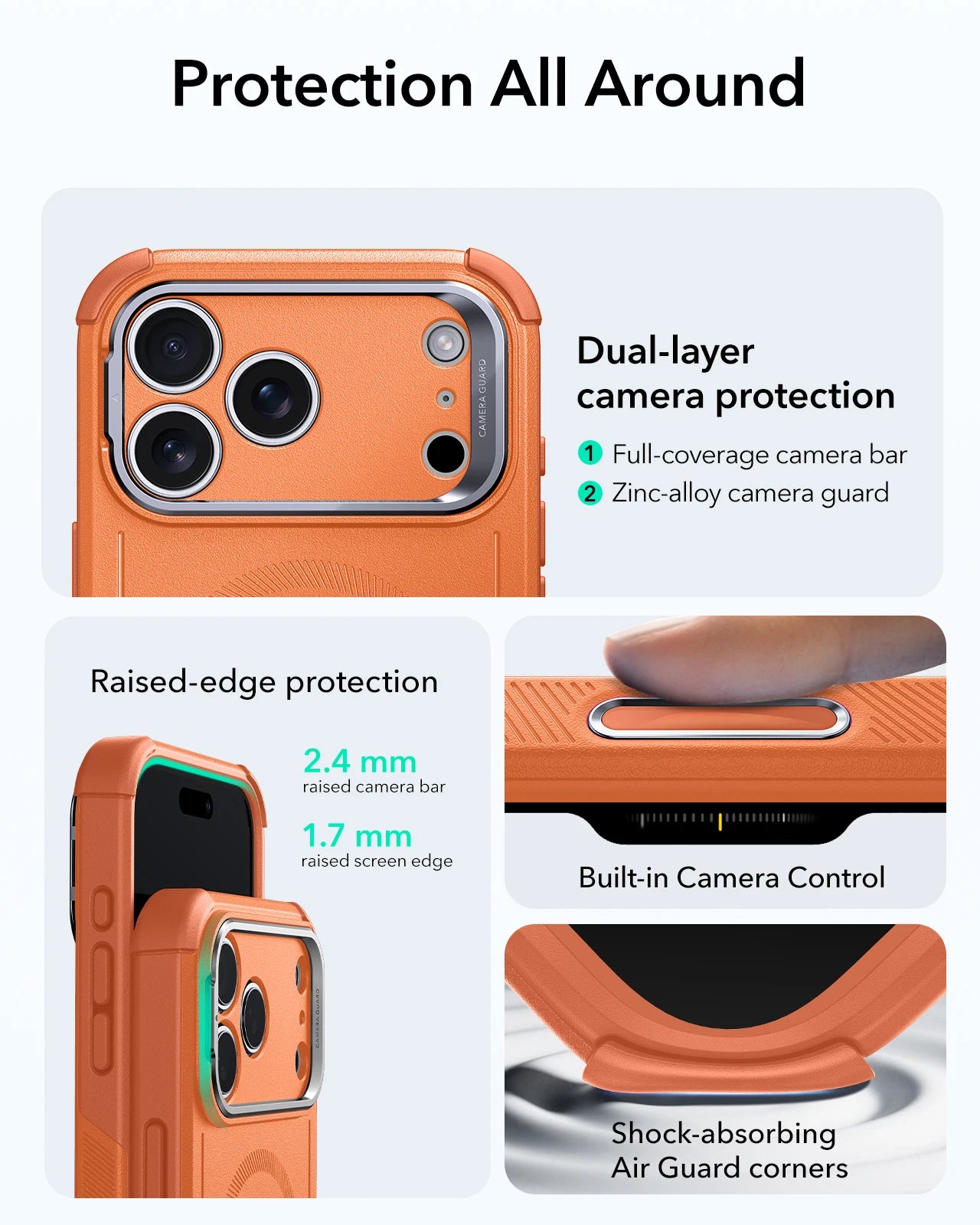 ESR Magnet-Hülle mit Ständer für iPhone 17 Pro