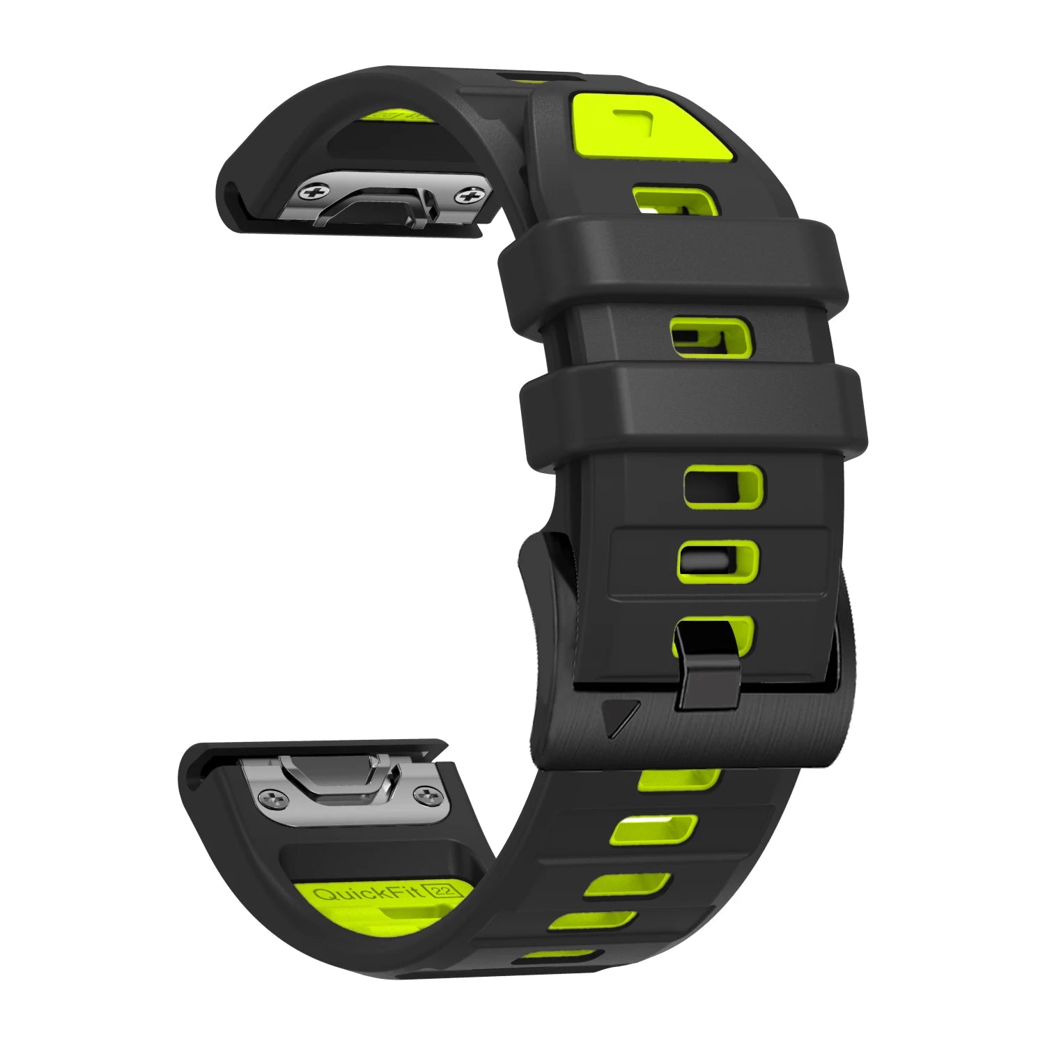QuickFit Silikonarmband 22/26 mm für Garmin Uhren