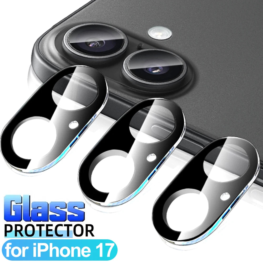 Camera lens protector glass for iPhone 17 series