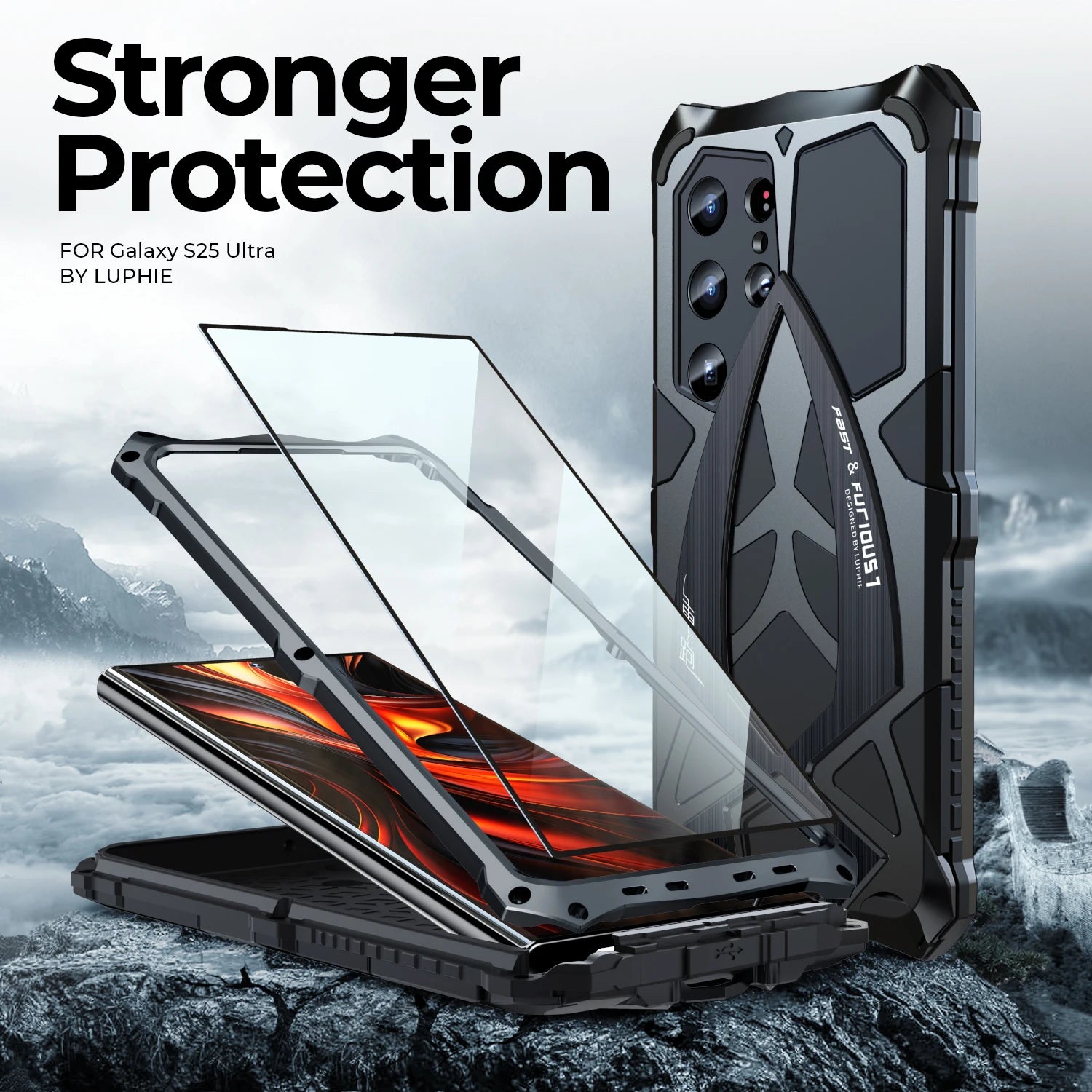 Stoßfeste Militärhülle für Samsung Galaxy Modelle