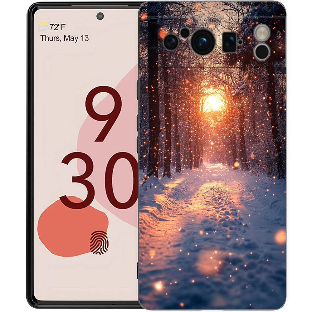 Winter TPU Hülle für Google Pixel 7, 8 & 9