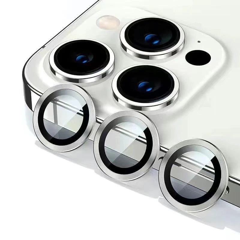 Metall-Ring Kameraobjektivschutz für iPhone 11–15 Pro Max