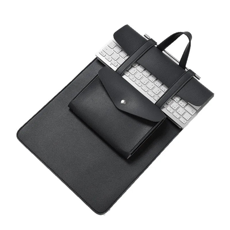Elegante PU-Leder Laptop-Hülle 13–16 Zoll