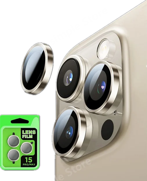 Metal camera protective ring for iPhone 17
