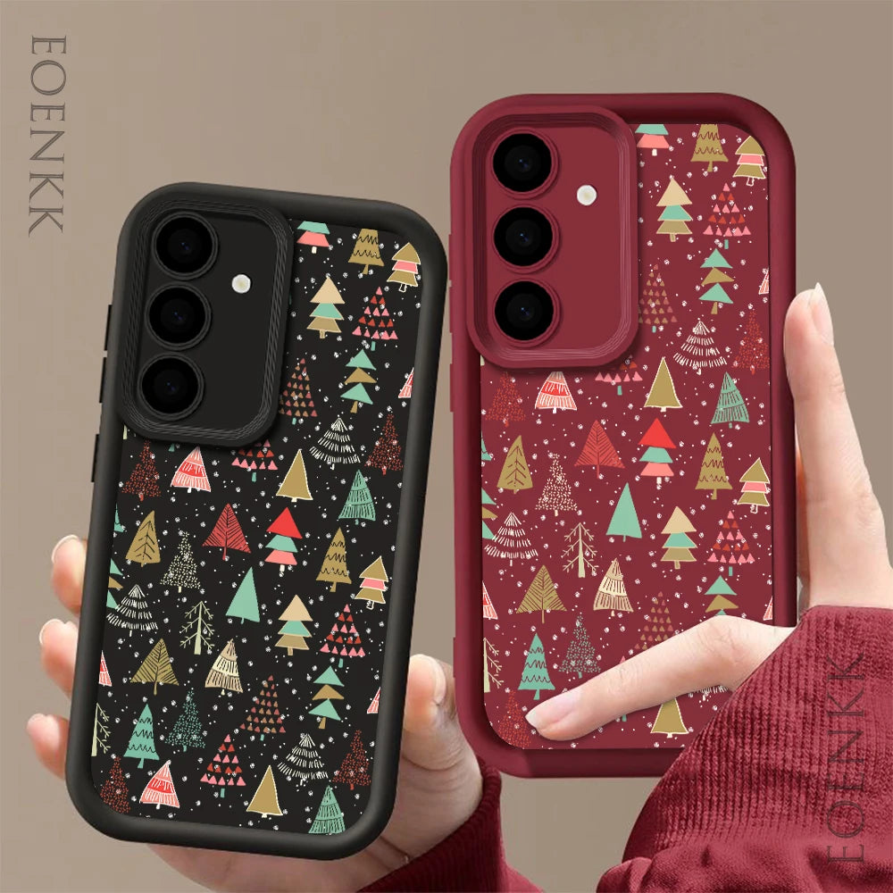 Silvester Weihnachtsmütze Handyhülle für Samsung S25