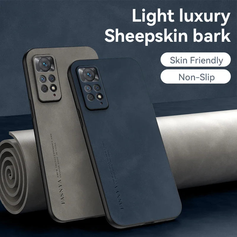 Luxus Lammleder Hülle für Redmi Note