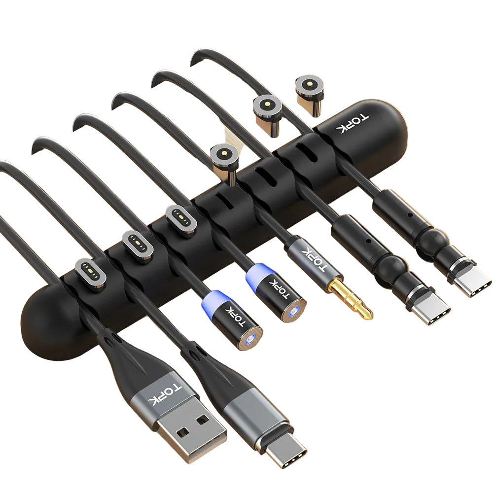 Magnetischer Kabelhalter Silikon für Kabel