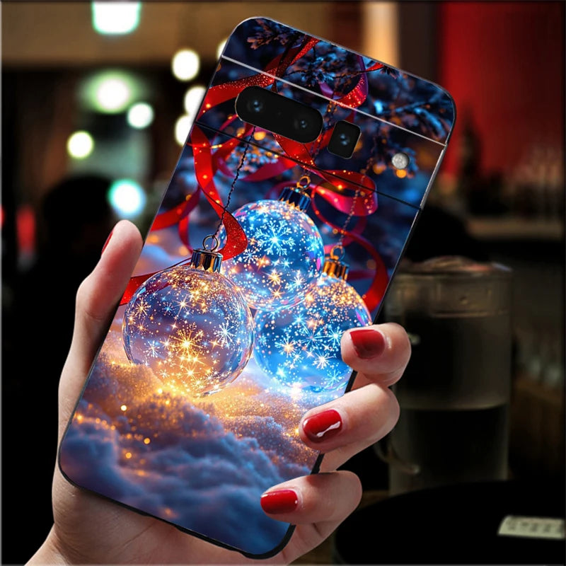 Weihnachts TPU Hülle für Google Pixel 8, 9 & 10