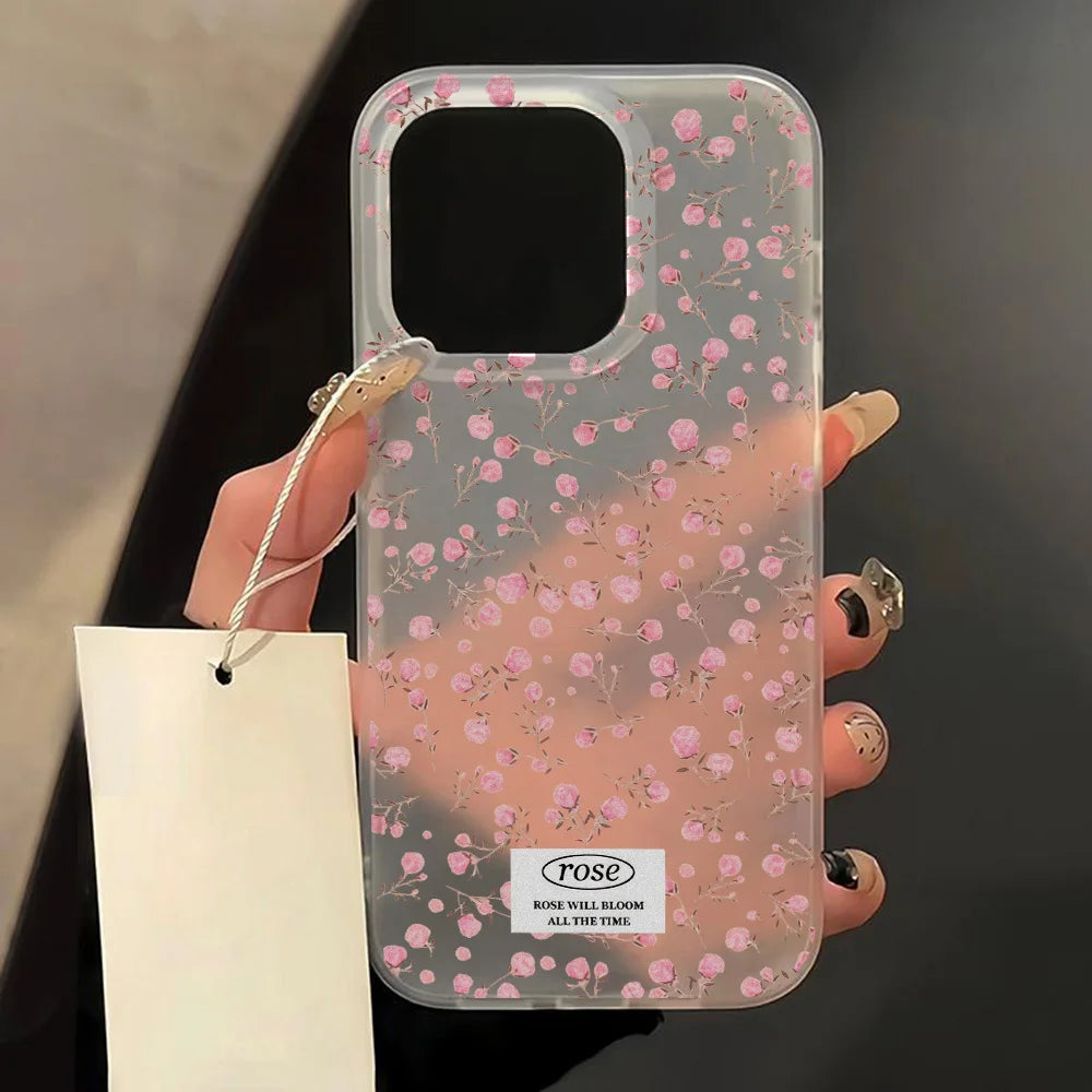 Blumen Handyhülle für iPhone 17 Pro Slim Case
